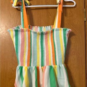 Chance or Fate Multicolor Striped Tank Top